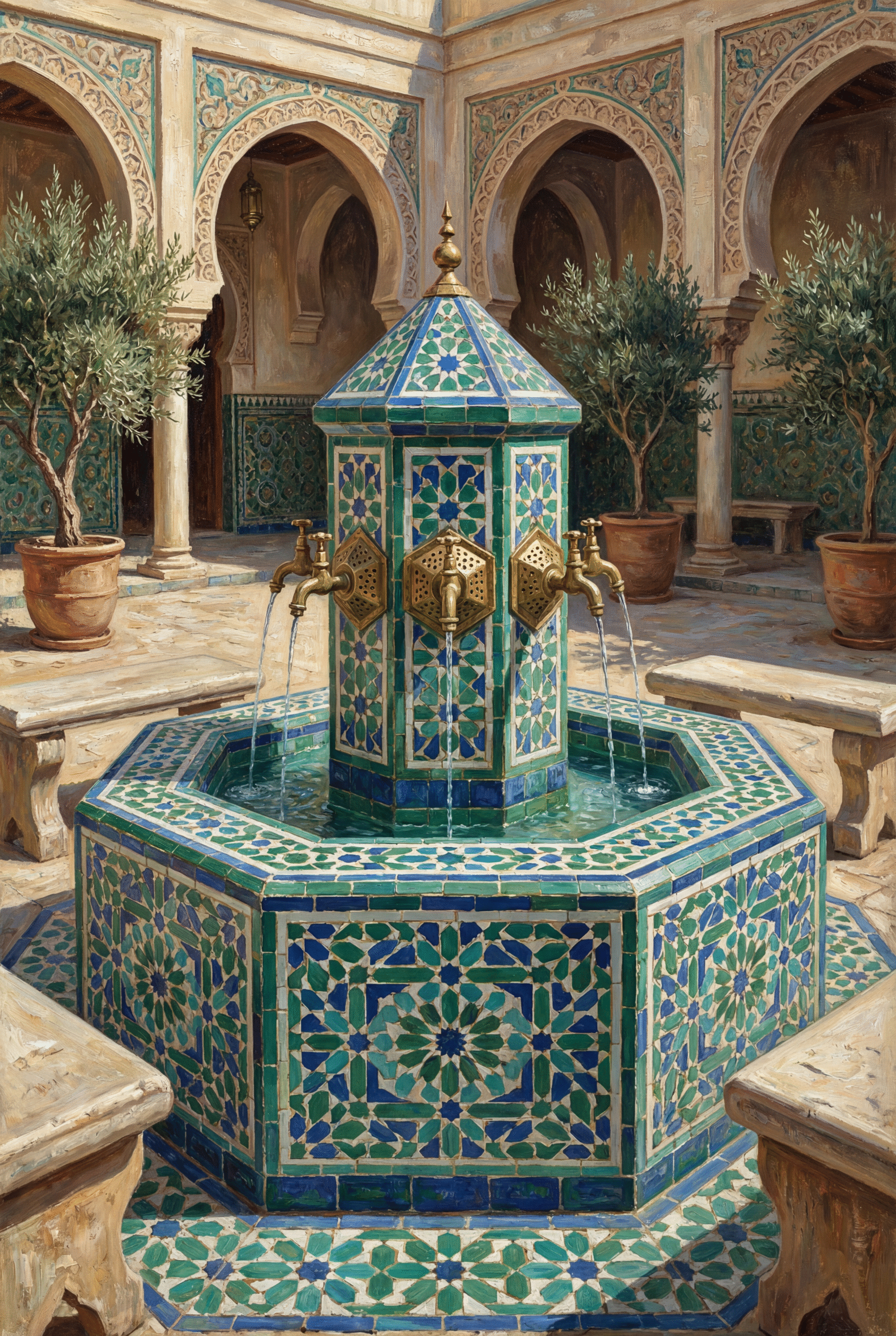 Moroccan Ablution Fountain