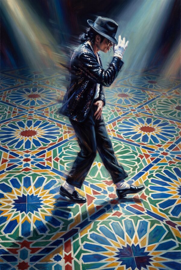 Michael Jackson Moonwalk on Zellige II