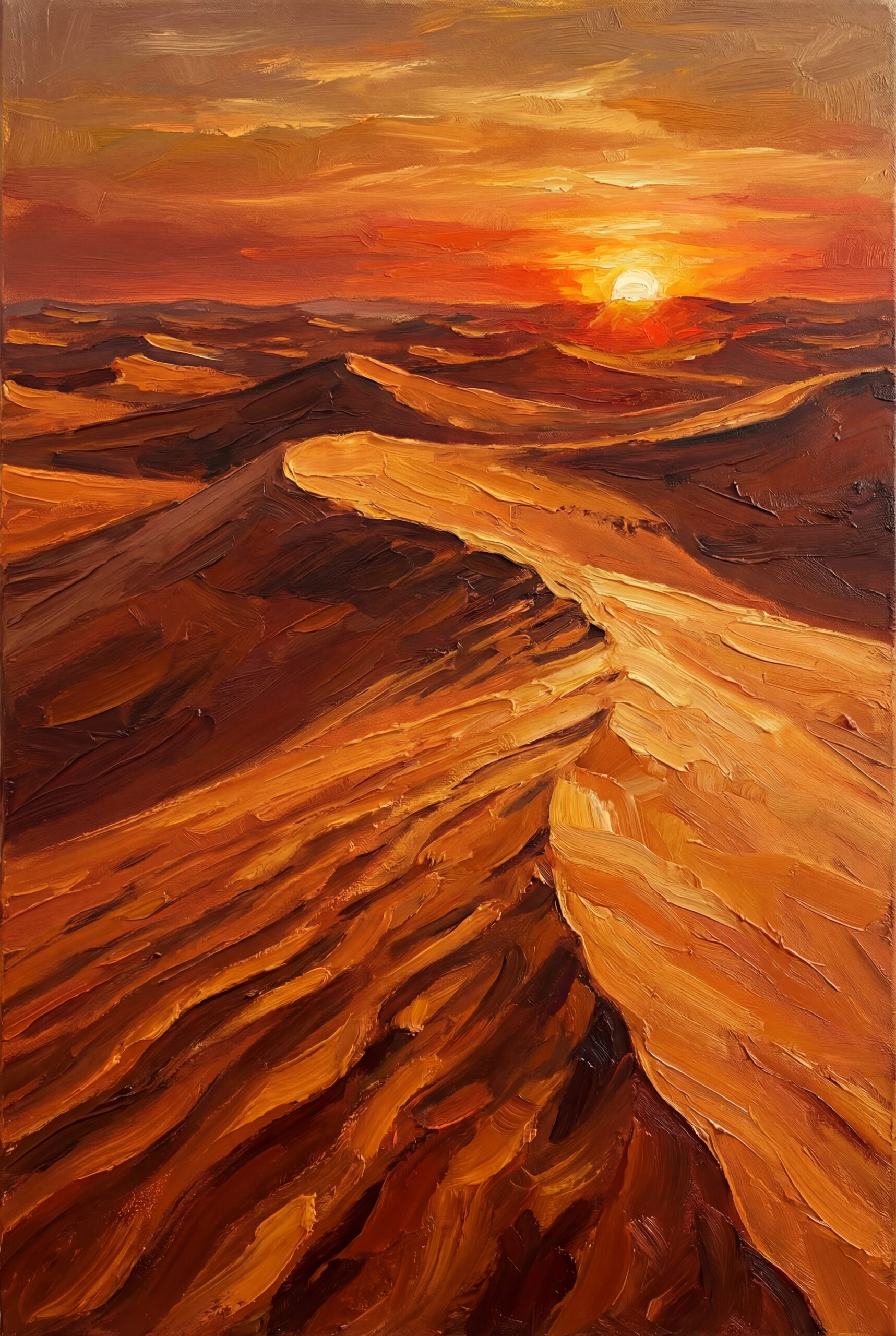Sahara Desert Sunrise