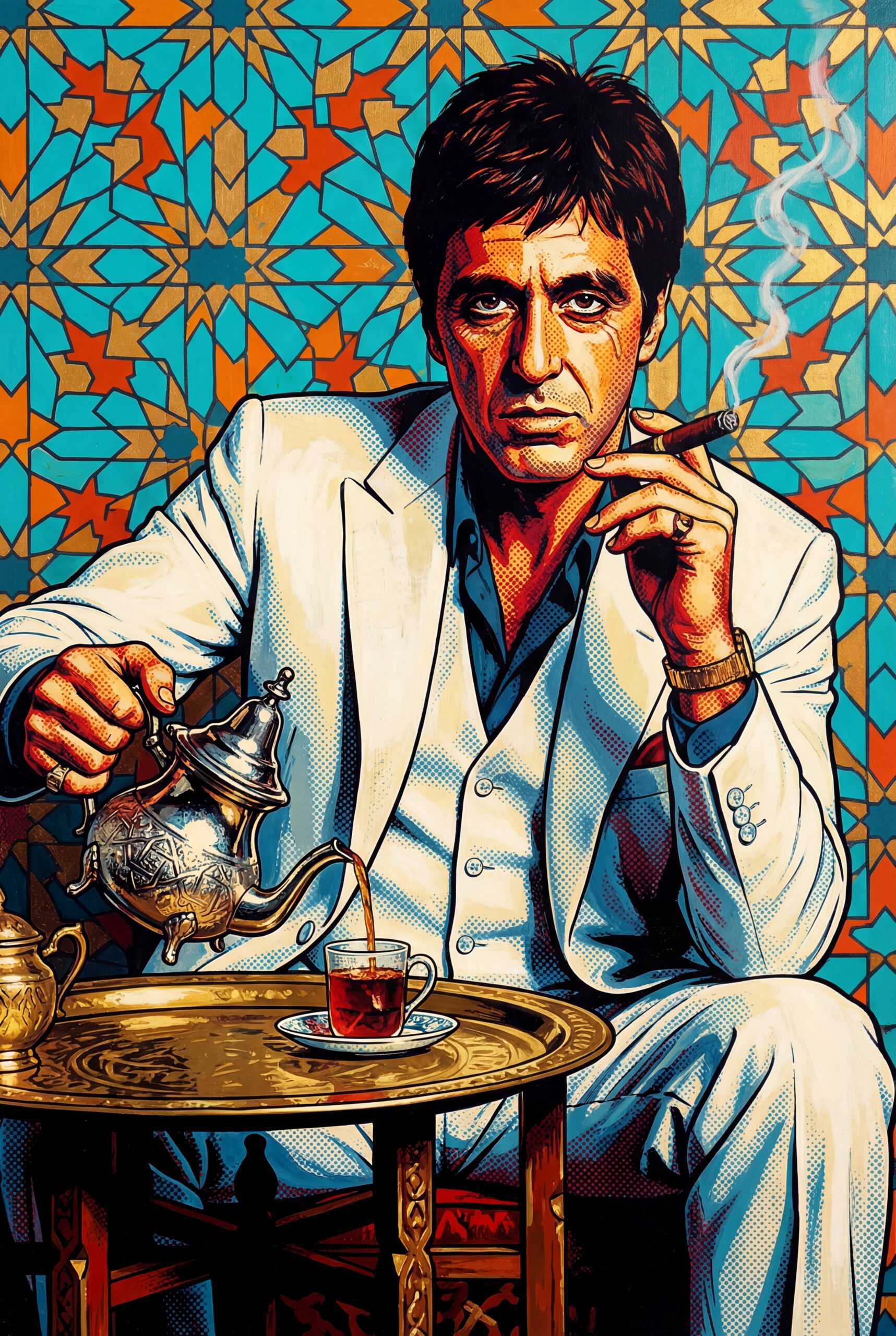 Scarface Moroccan Pop Art