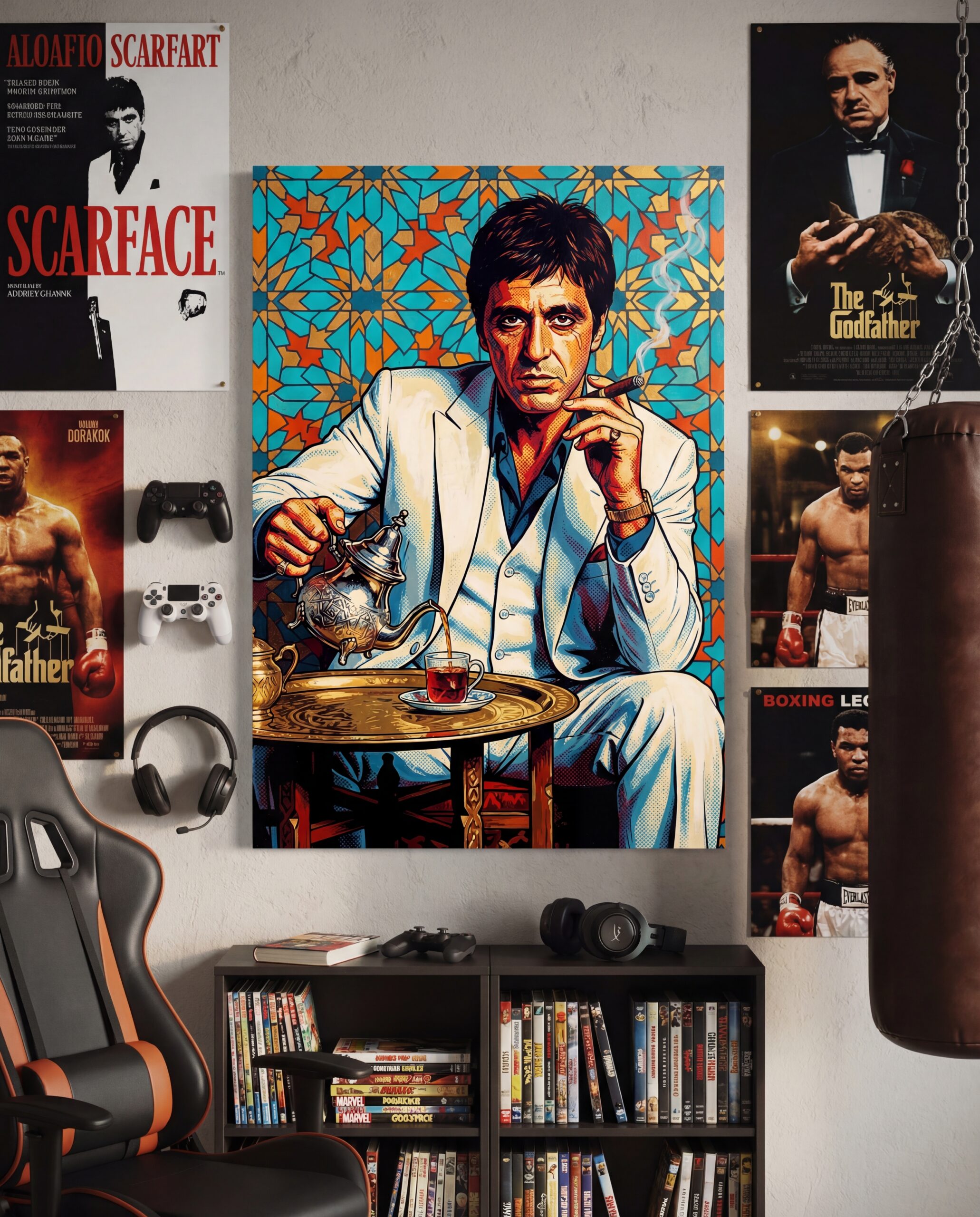 Scarface Moroccan Pop Art - Image 2